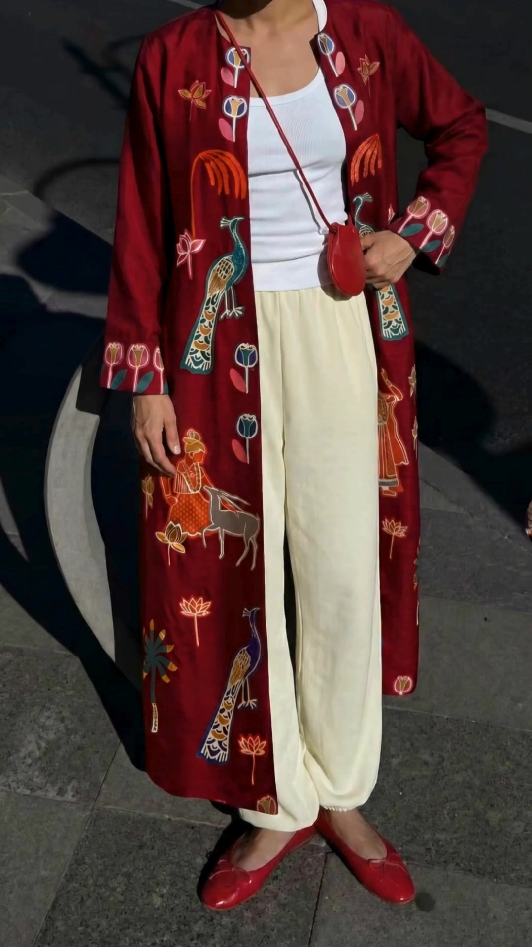 Forbidden Love Scarlet Long Jacket