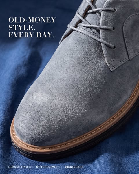 Free Shipping | Nubuck Derby Shoes