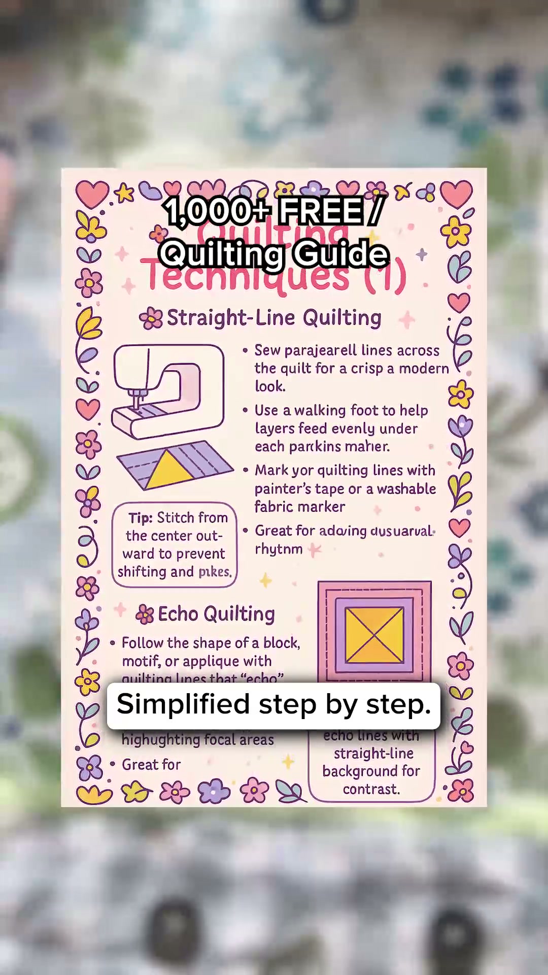 Free Quilting Guide