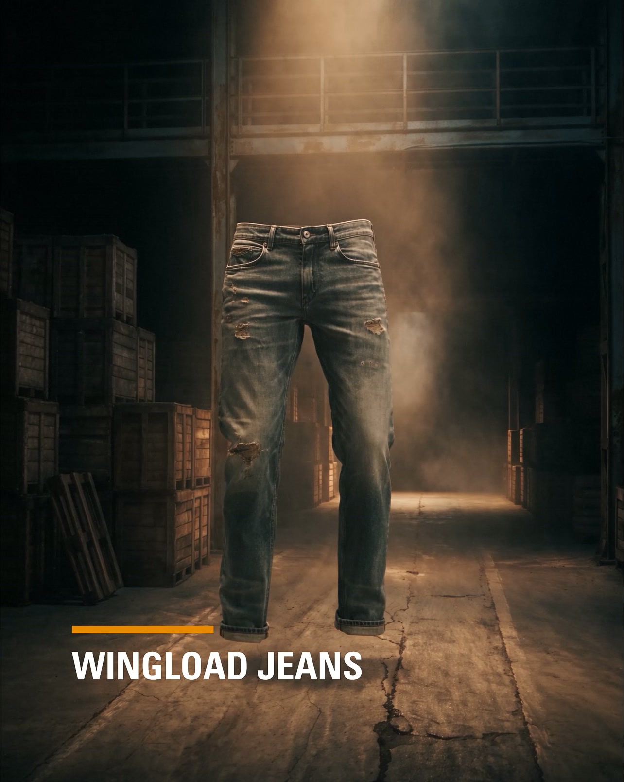 De Wingload relaxed fit jeans