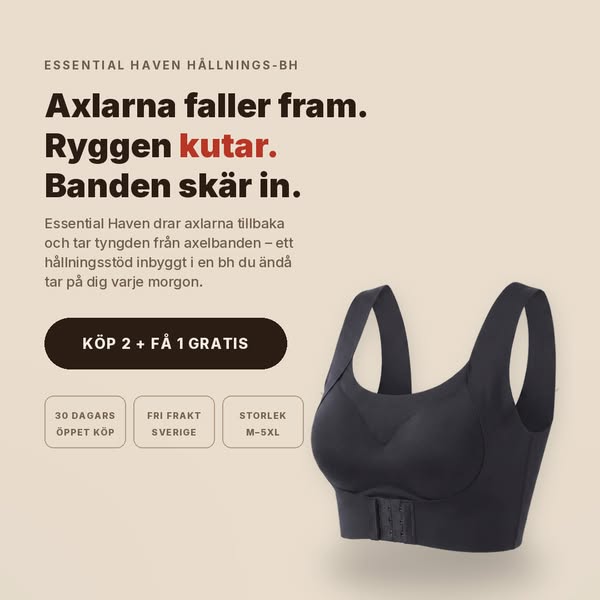 Få tillbaks din hållning idag!