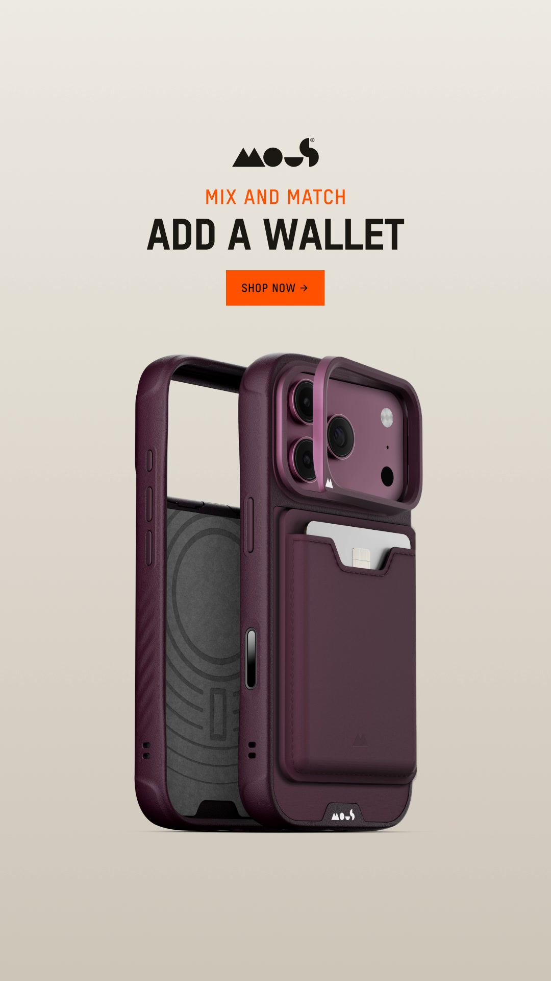 Mous Cases for iPhone 18