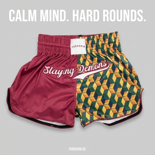 Slaying Demons Muay Thai Shorts