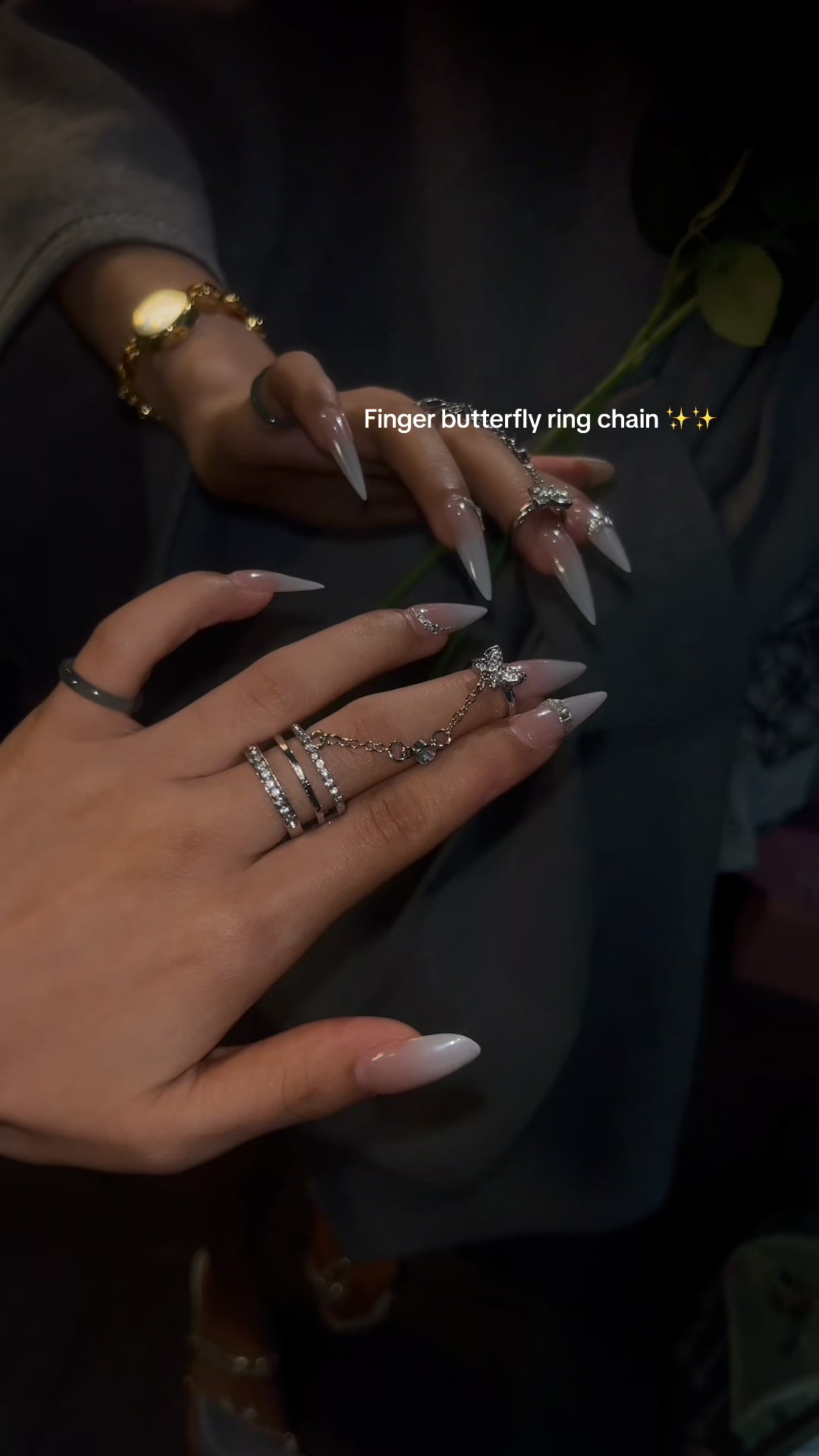 50%off - Butterfly Chain Ring