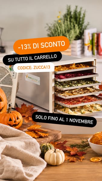 Sconto del 13% con il codice ZUCCA13