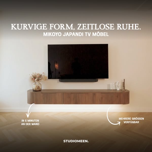 Mach deine TV-Wand komplett
