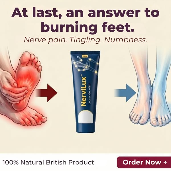 At Last — Relief for Burning Feet and Nerve Pain
