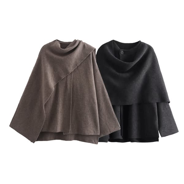 Manteau Cape Sophia -50%