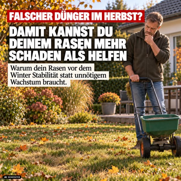 Saftig grüner Rasen in 3 Schritten!