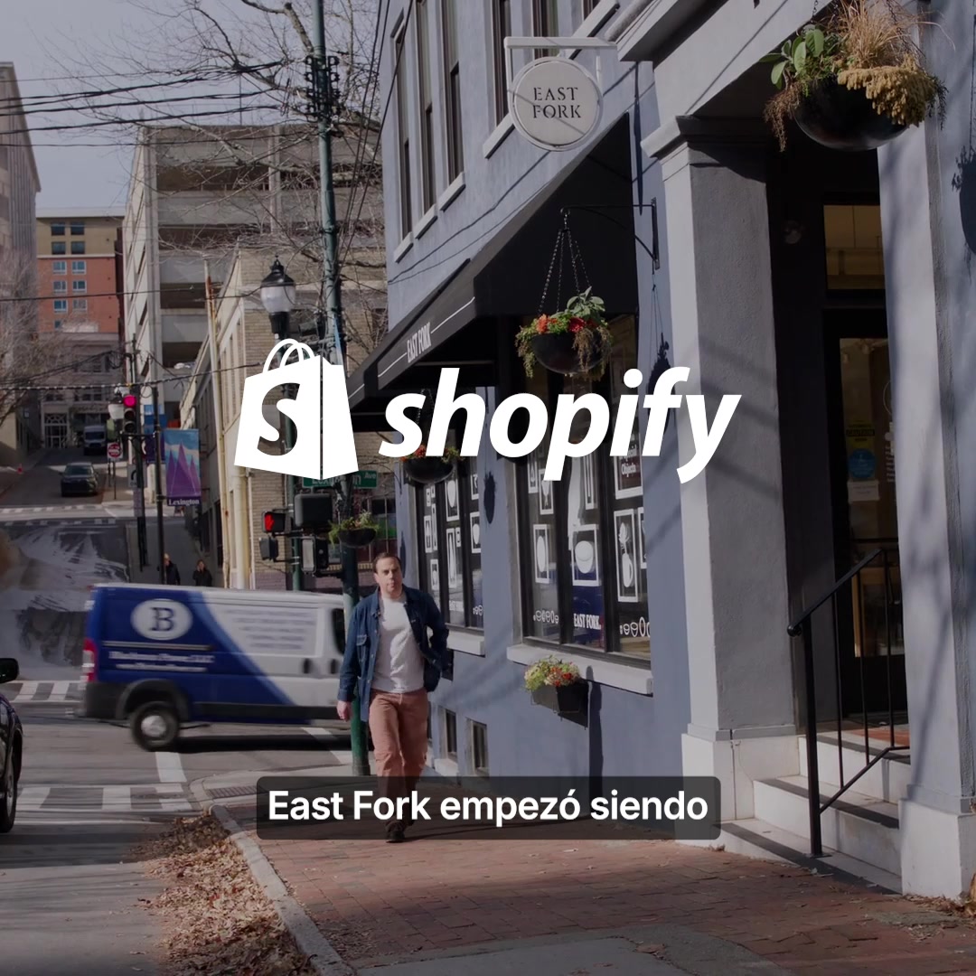 Empieza a vender con Shopify.