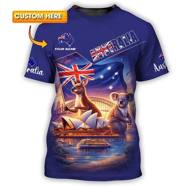 Australia's Perfect Shirts Custom Name for You!