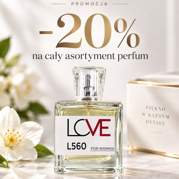 OKAZJA -20% Perfumy LOVE