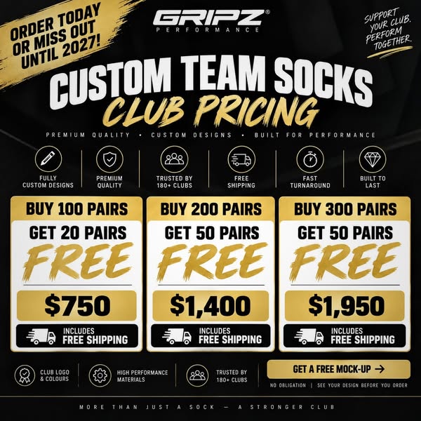 100+ PAIRS — CLUB ORDERS ONLY