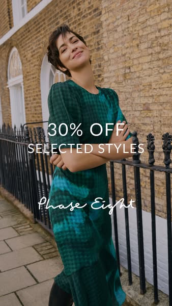 30% Off Selected Styles