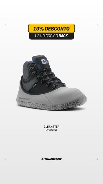 CleanStep - proteção reutilizável