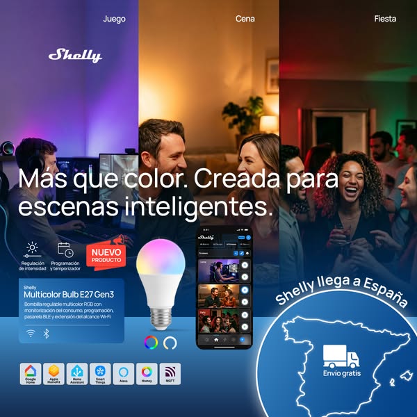 Crea escenas para cada parte de tu día