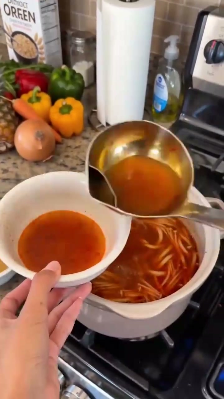 Want The Soup Without All That Floating Oil?