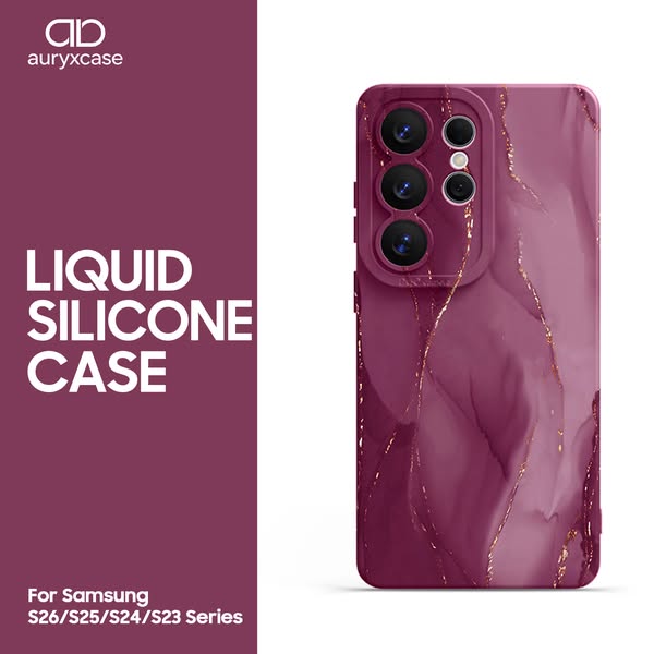 Marble Series - SamsungMagSafe Silicone Case