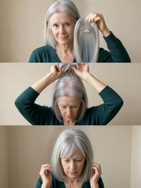Magic Pixie Topper Medium Grey