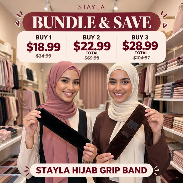 A Hijab That Stays Put, All Day Long
