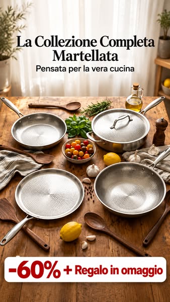 60% + REGALI IN OMAGGIO, OFFERTA DI LANCIO