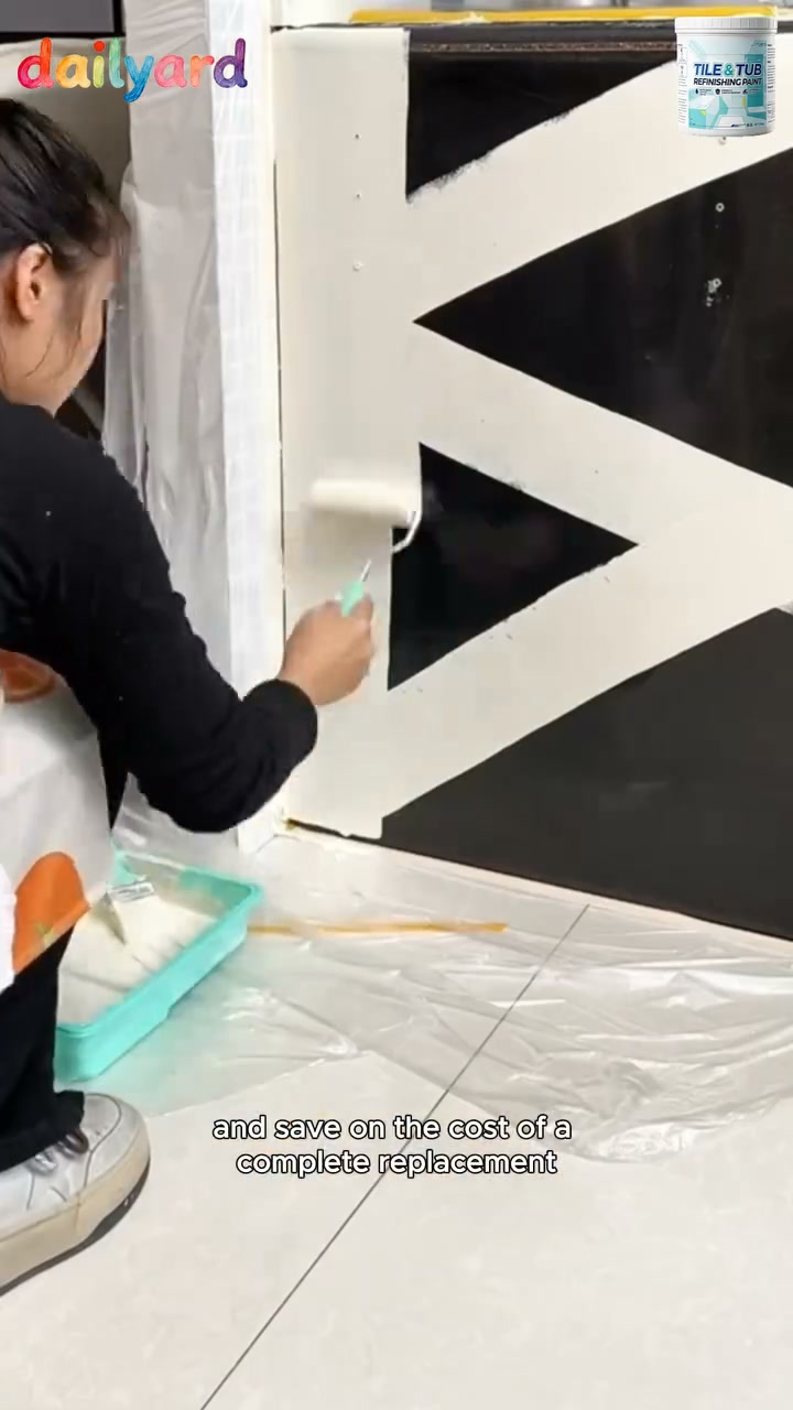 2026 HOT SALE50K+ SOLD! 50% OFF! Tile & Tub Refinishing Paint Kit – Waterproof, anti‑slip finish. Covers stains & cracks. Easy DIY
