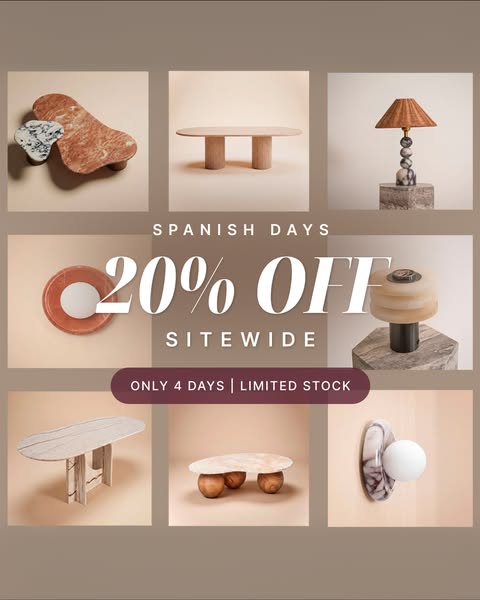 Spanish Days - 20% OFF Site-wide - Only 4 days.