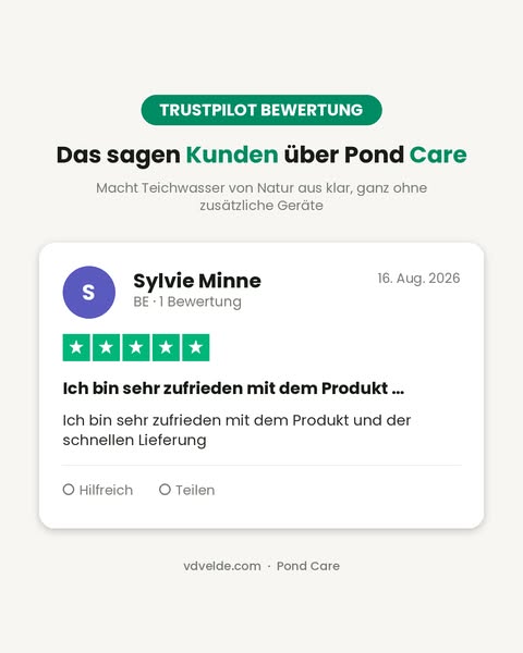 Klares Wasser 100% Natürlich
