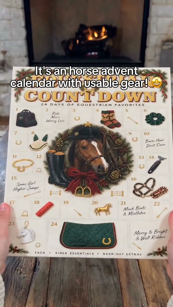 24-Day Equestrian Advent Calendar – Full-Size Horse Gear Surprises