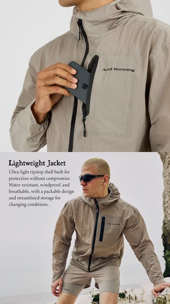 Lightweight. Weather-Ready.
