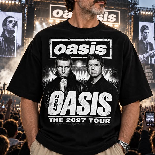 Oasis 2027 Tour Tee & Sweatshirt