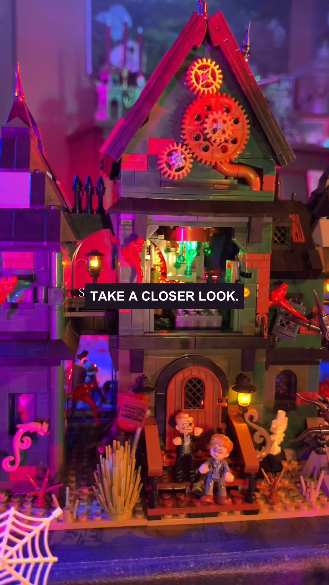 2,611 pieces. Glowing gothic art.