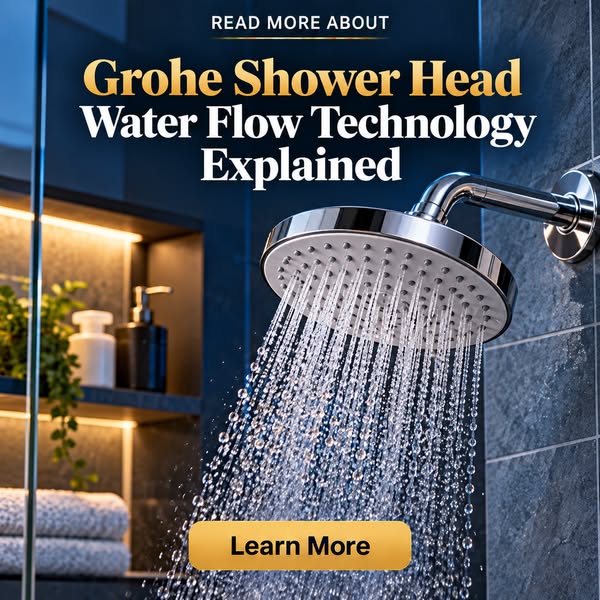 Grohe Shower Water Flow Explained: A Technical Overview