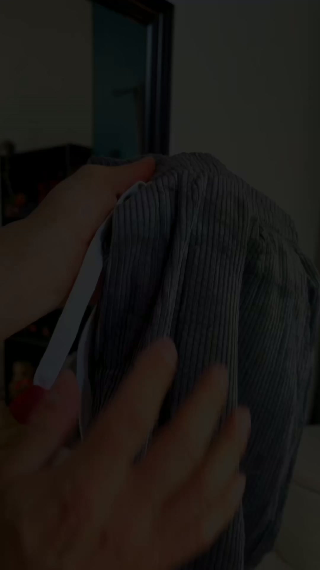 Pantalon en velours côtelé