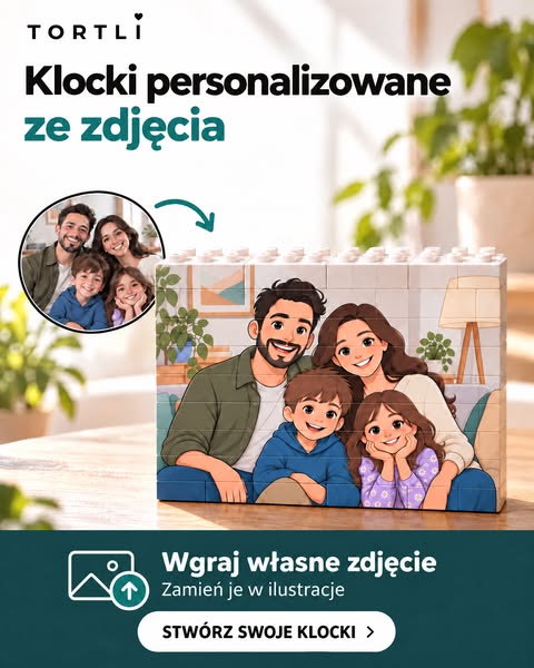 Klocki personalizowane ze zdjęcia