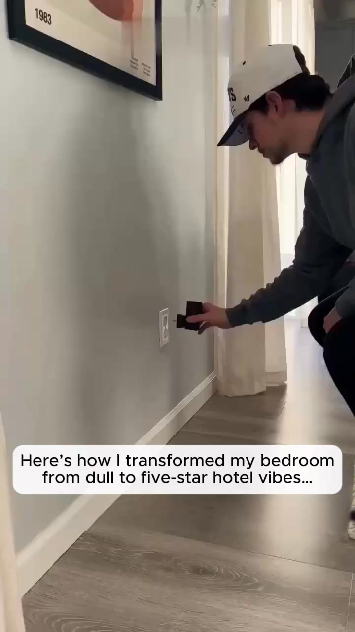 The lamp that turns itself on – every evening