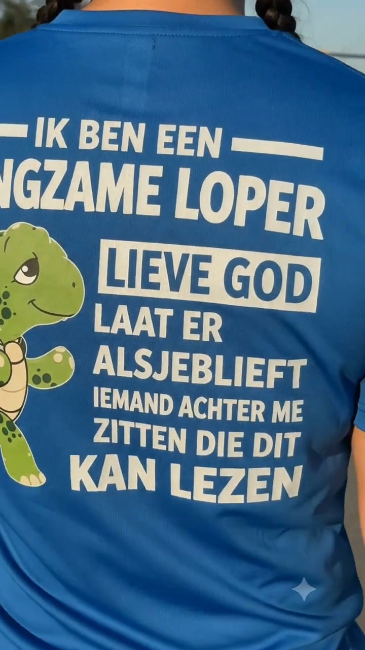 Hét shirt voor de gezellige loper!