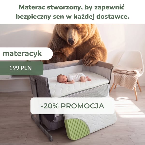 Materac do dostawki Bamboo Air.