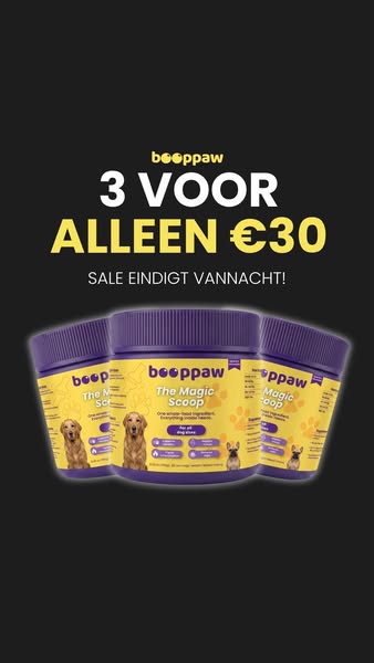 70% van de baasjes bestelt dit opnieuw