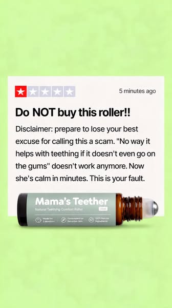 Natural Teething Solution, Real Results