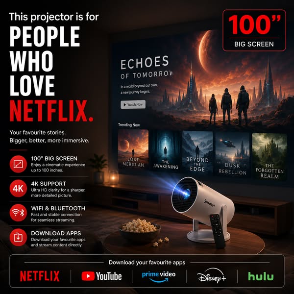 Made for Netflix Lovers.