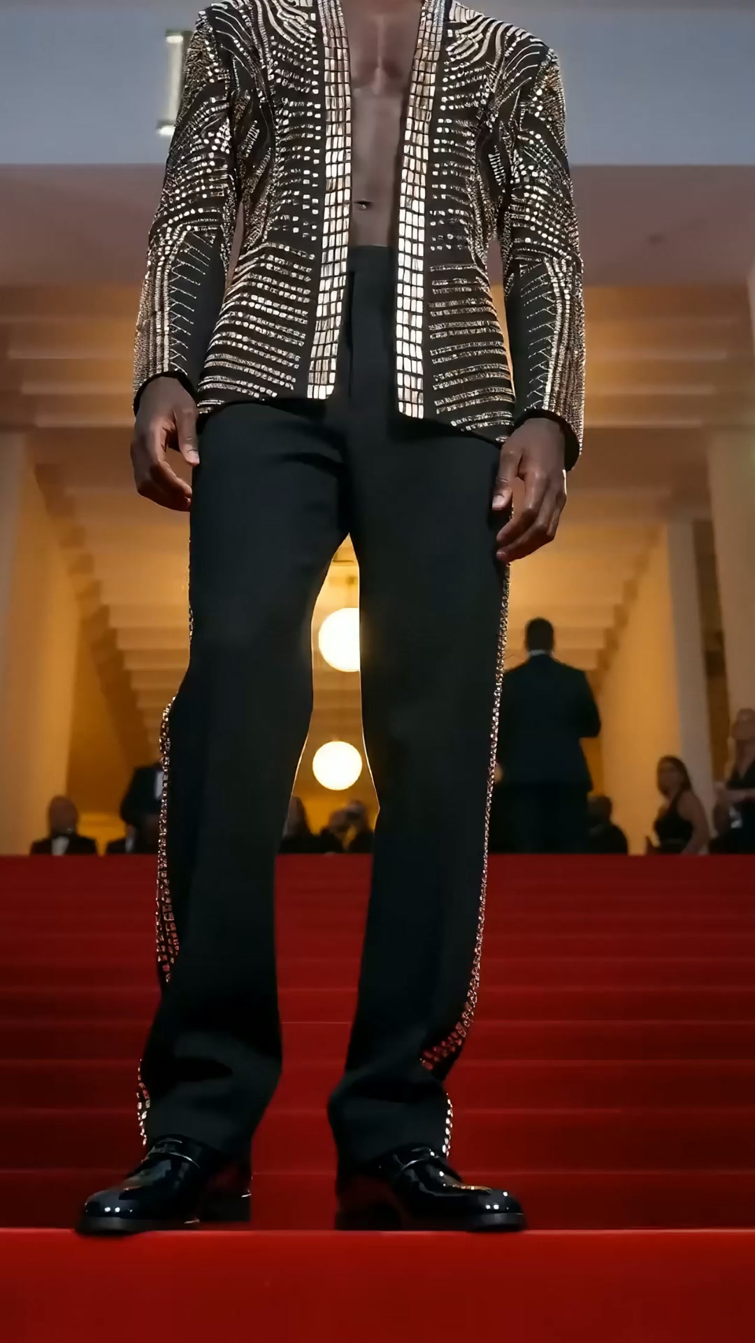 Rhinestone Western Blazer