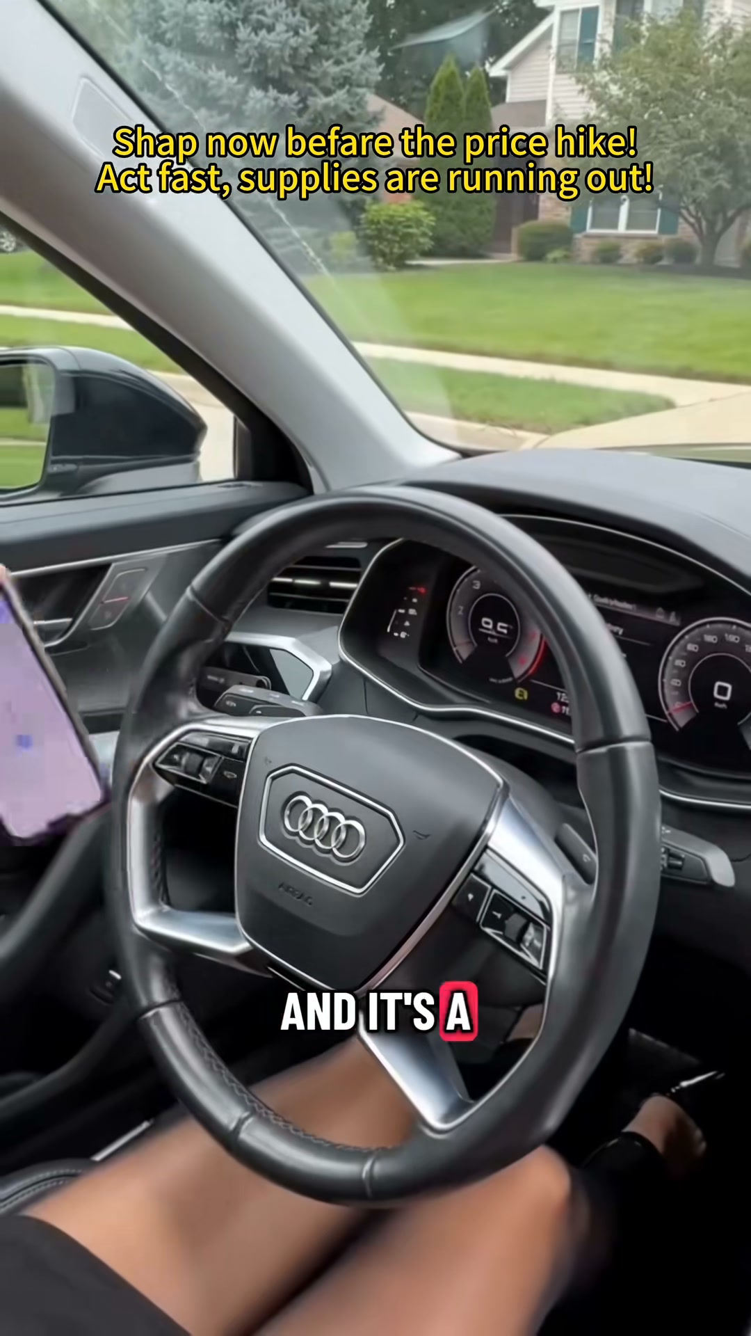 Car Phone Mount with Strong Suction Cup