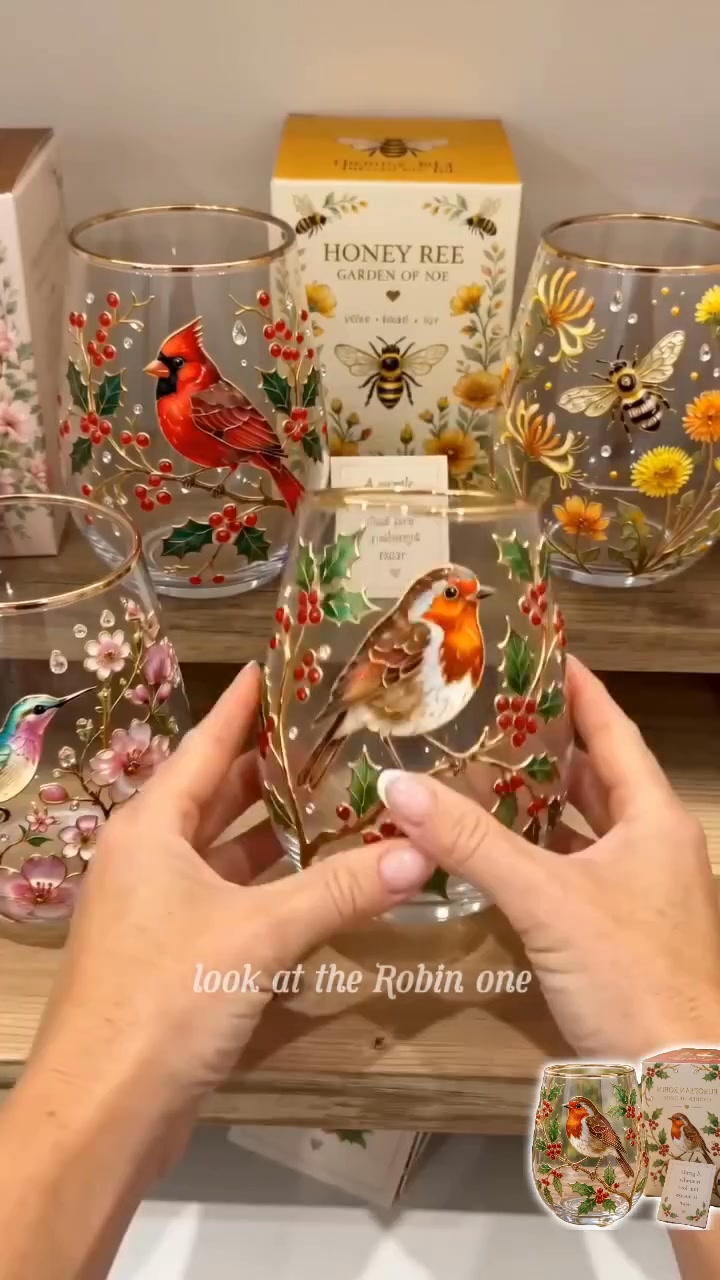 Limited Edition 2026 Garden Morning Bliss Glass Tea Cup