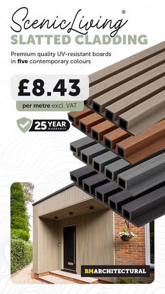 Panel Fencing from just £6.28 per metre