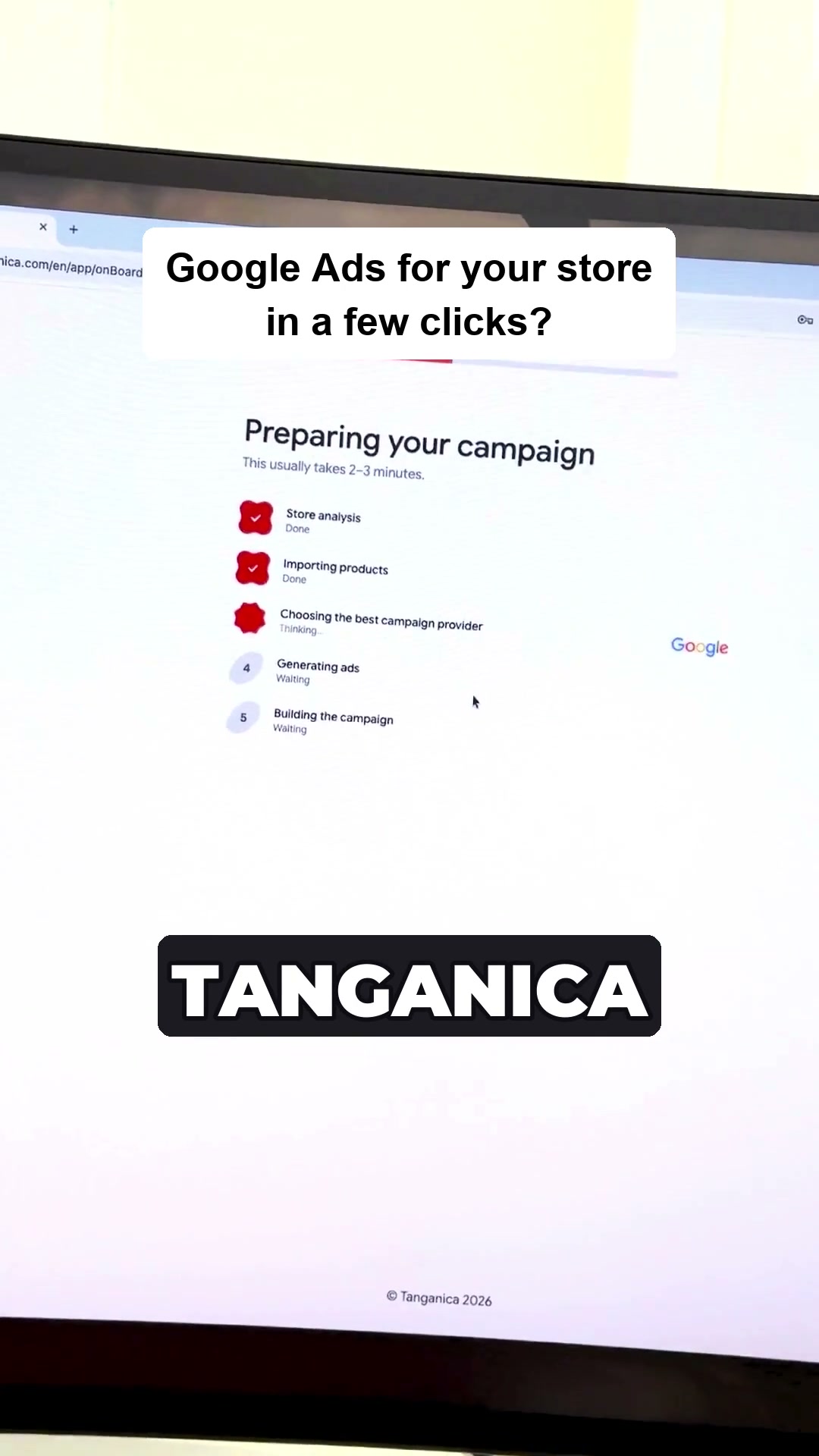 AI sets up your campaigns