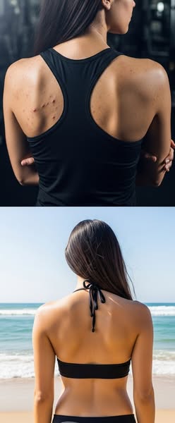 ¿Piel con impurezas en los glúteos? No estás sola.