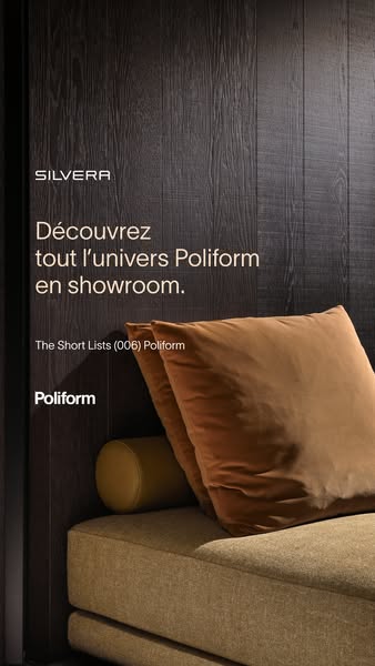L'univers Poliform en showroom à Paris