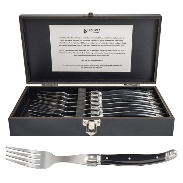 Vita Vinci Avanza Vorken Set (6-delig) - Parelmoer Wit