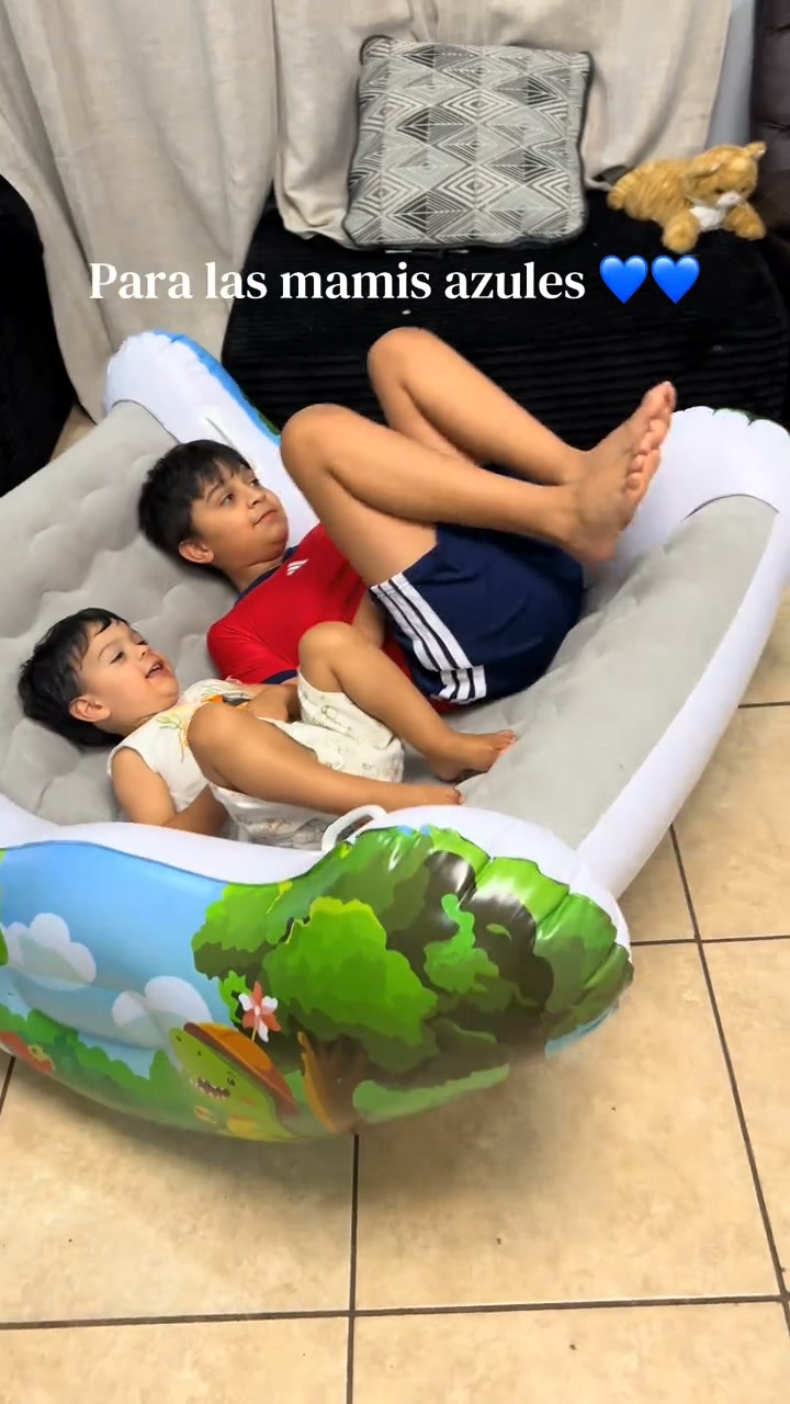 Inflatable Sensory Rocker for Kids | Built-in Pump, Supports Up to 265lbs